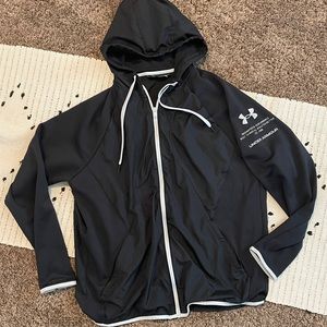 Under Armour Black Hooded Jacket